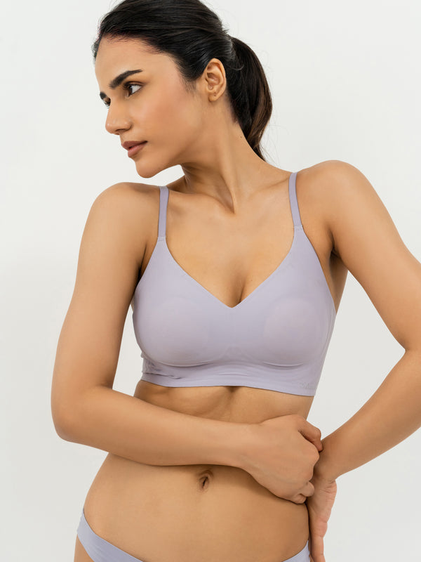Non-Padded Support Seamless Bra