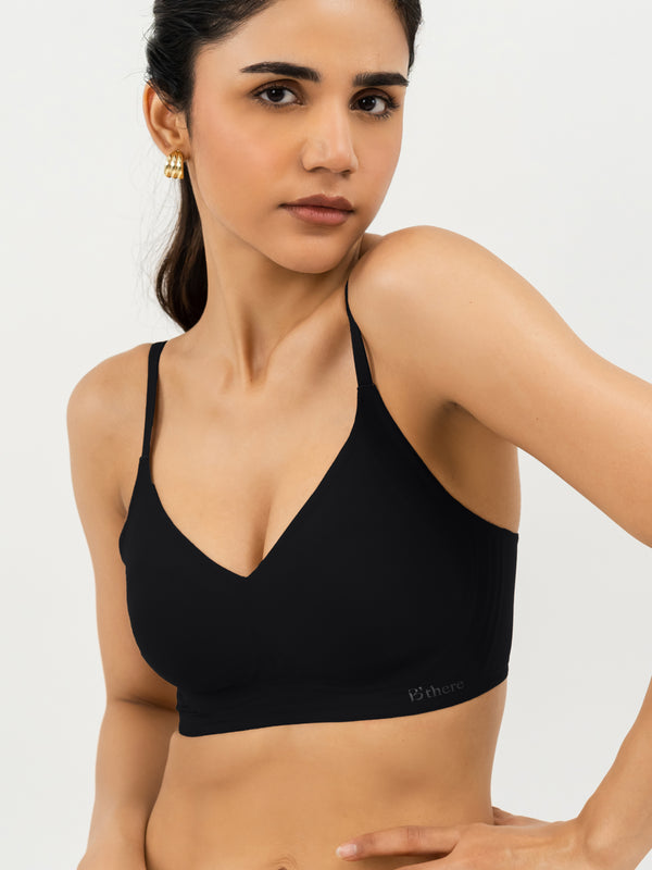 Non-Padded Support Seamless Bra