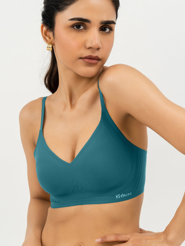 Non-Padded Support Seamless Bra