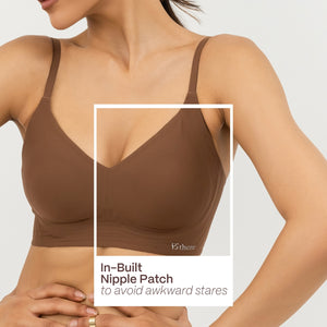 Non-Padded Support Seamless Bra