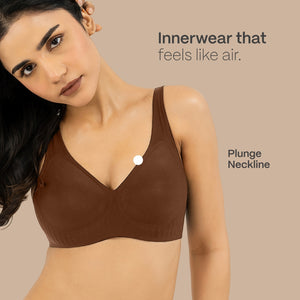 Plunge Seamless Bra