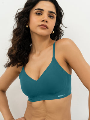 Non-Padded Support Seamless Bra
