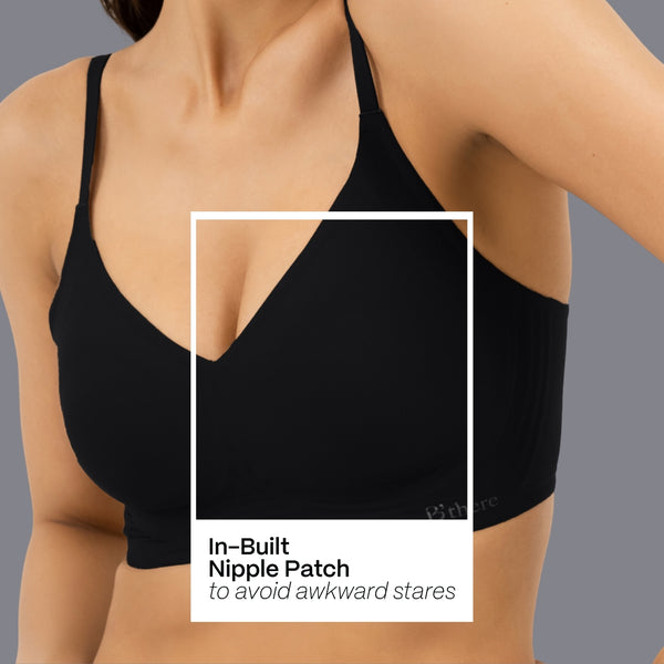 Non-Padded Support Seamless Bra