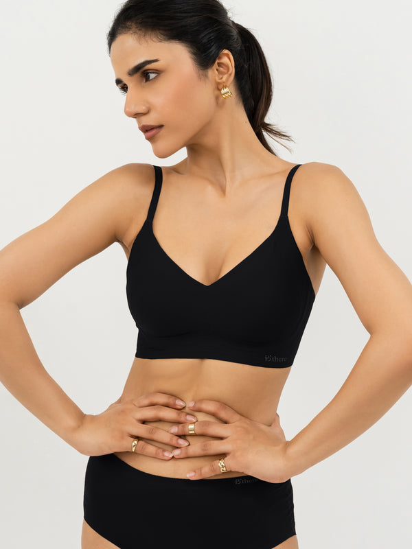 Non-Padded Support Seamless Bra