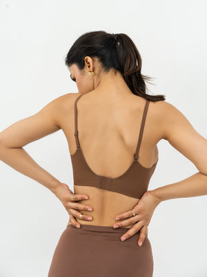 Non-Padded Support Seamless Bra