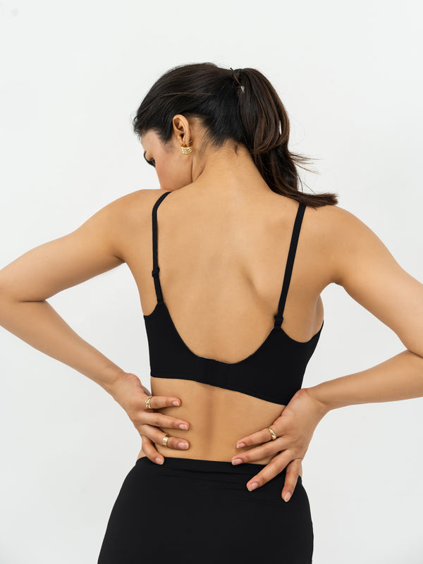 Non-Padded Support Seamless Bra