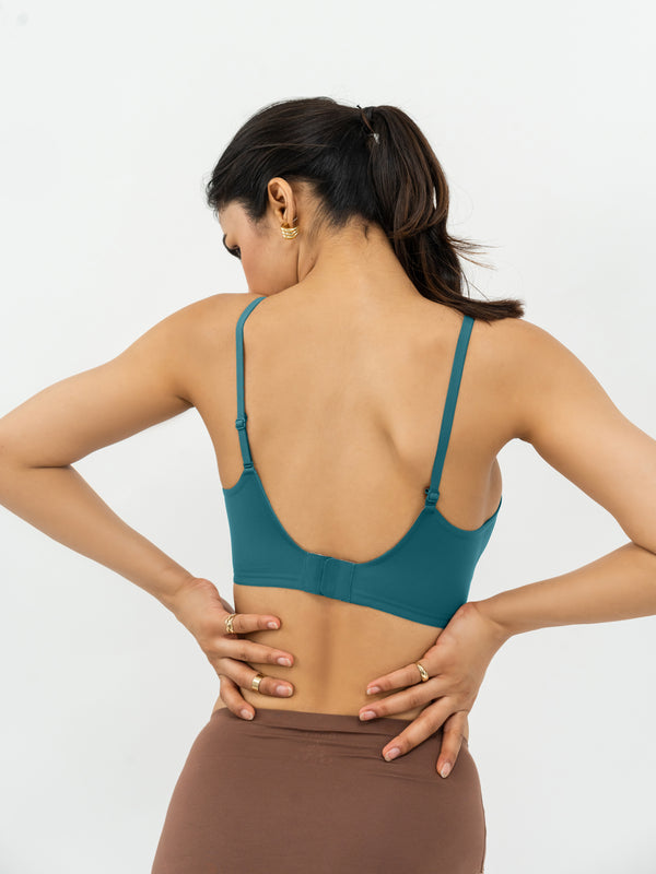 Non-Padded Support Seamless Bra