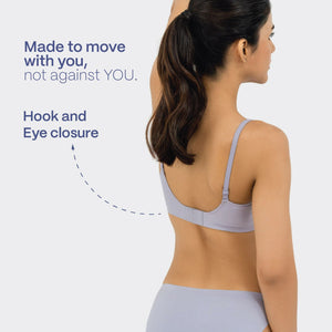 Non-Padded Support Seamless Bra