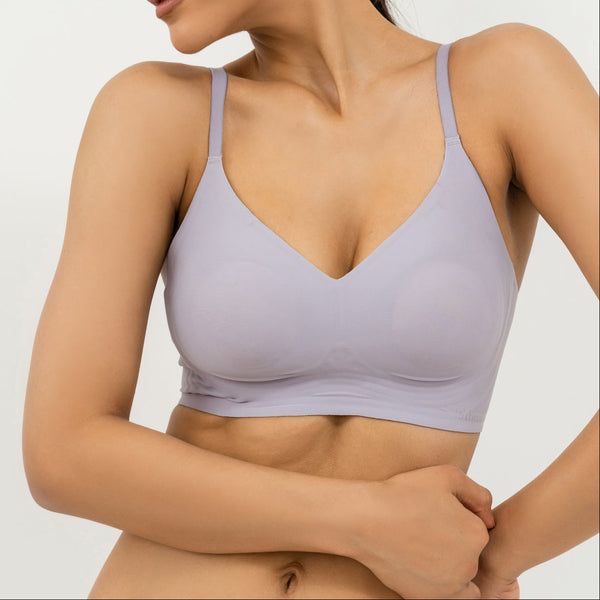 Non-Padded Support Seamless Bra