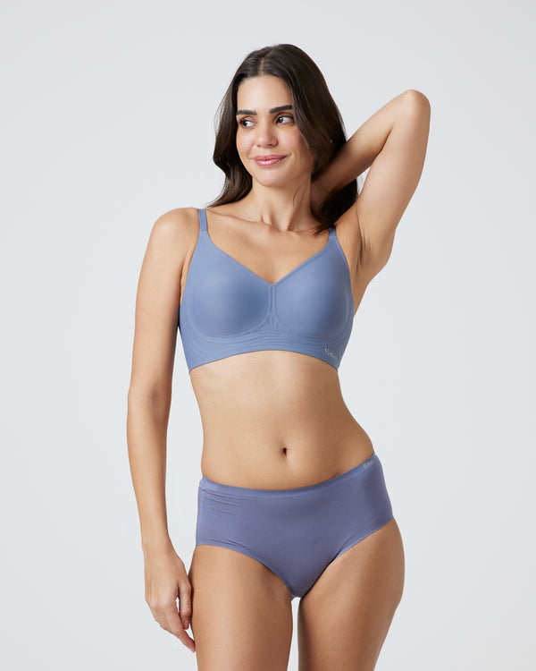Non-Padded Support Seamless Bra