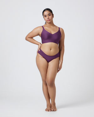 Non-Padded Support Seamless Bra