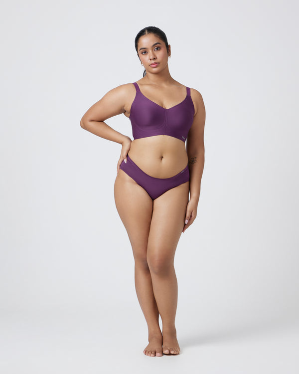 Non-Padded Support Seamless Bra