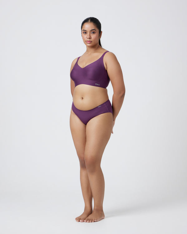 Non-Padded Support Seamless Bra
