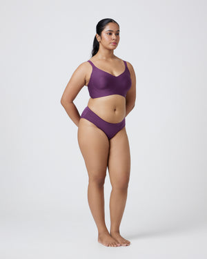 Non-Padded Support Seamless Bra