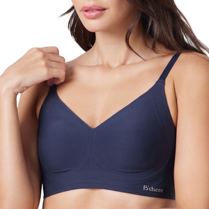 Midnight Blue Non-Padded Support Bra