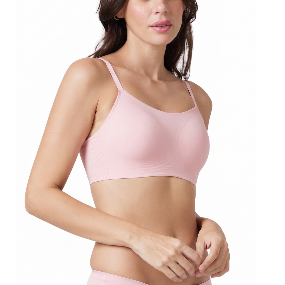Dusky Pink Scoop Bra