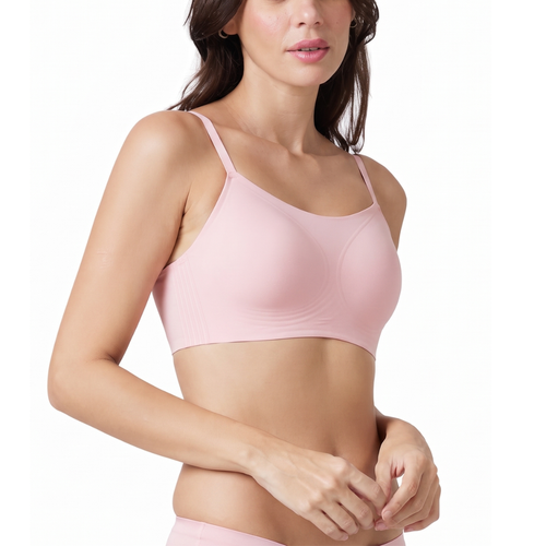 Dusky Pink Scoop Bra