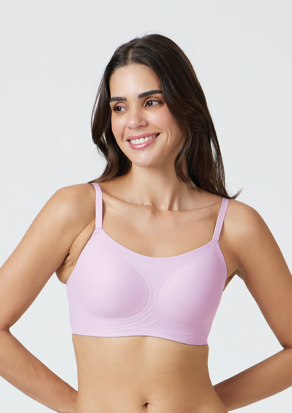 Dusky Pink Scoop Bra