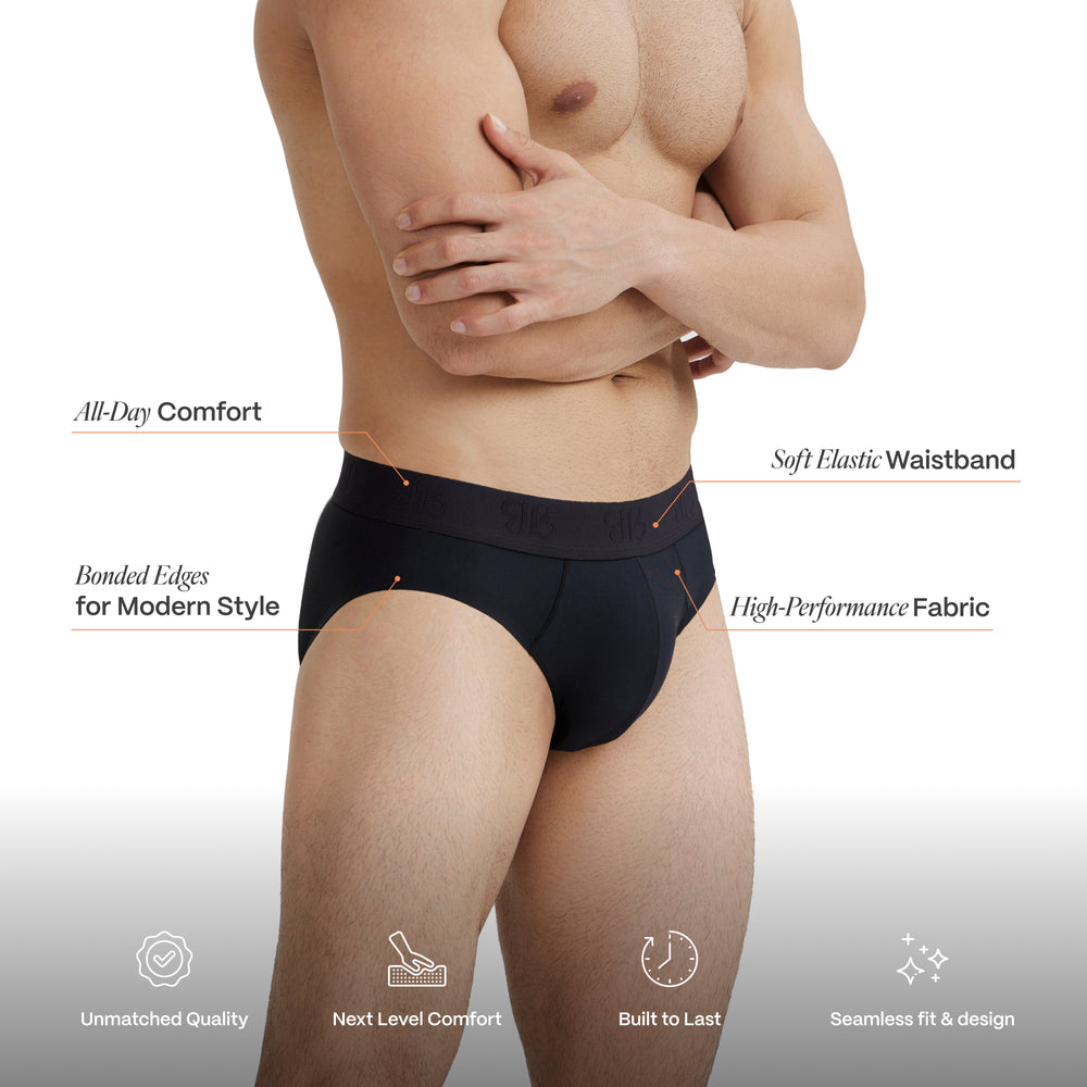 Seamless Performance 2-Pack Microfiber Brief