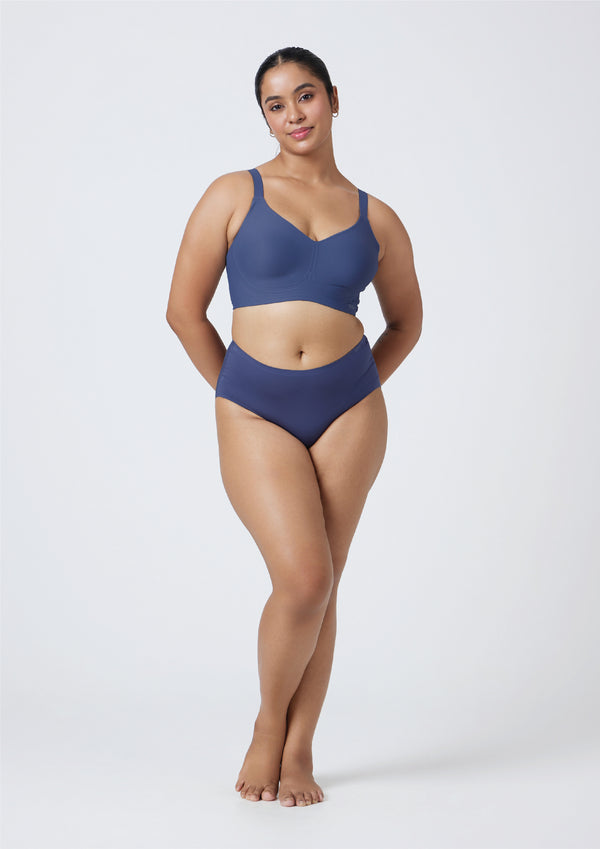 Non-Padded Support Seamless Bra